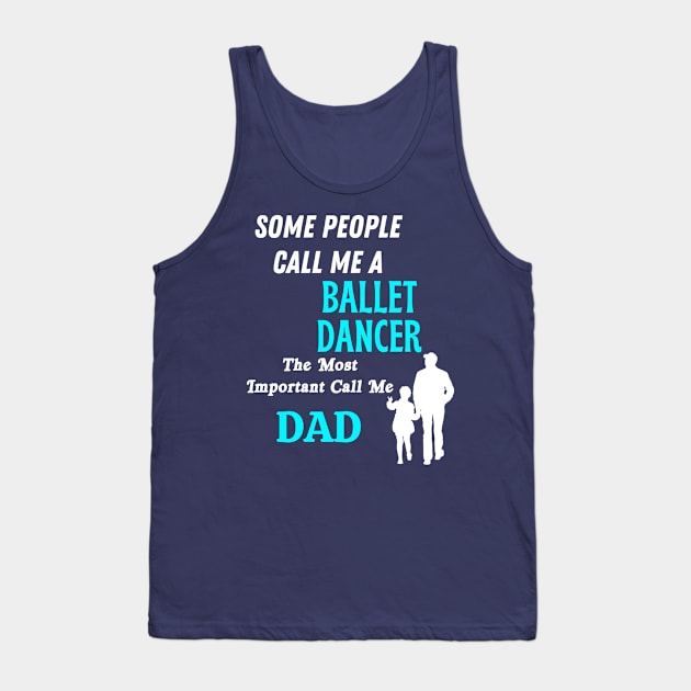 Ballet dancer Tank Top by Mdath